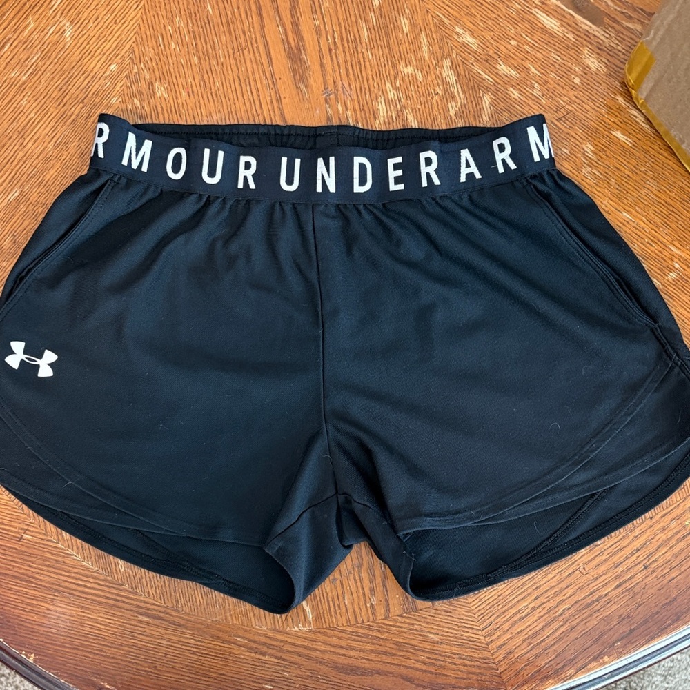 Under Armour Women's Black Athletic Shorts